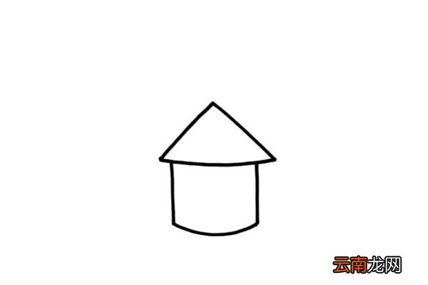 公主的爱心城堡 彩色画法图文教程简笔画