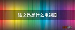 陆之昂是什么电视剧