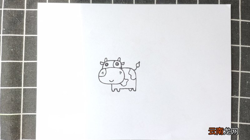 儿童画牛怎么画