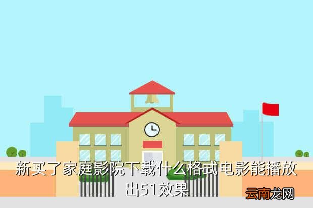 家庭影院需要什么设备，新买了家庭影院下载什么格式电影能播放出51效果
