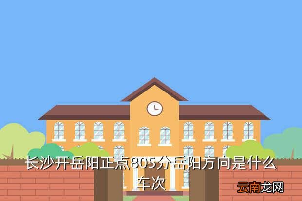 江西赣州到岳阳高铁站，长沙开岳阳正点805分岳阳方向是什么车次