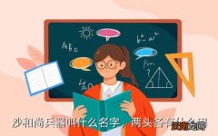沙僧武器叫什么,谁知道沙僧的兵器叫什么