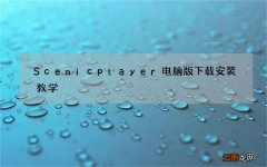 Scenicplayer电脑版下载安装教学