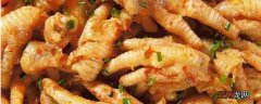 无骨鸡爪的制作方法和配料