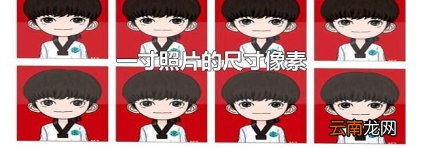 一寸照片的尺寸像素